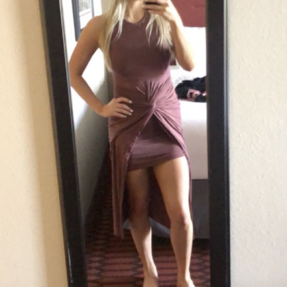 Fashion Nova Lizette High-Low Dress